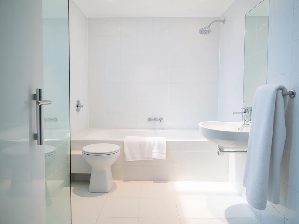 Pristine bathroom